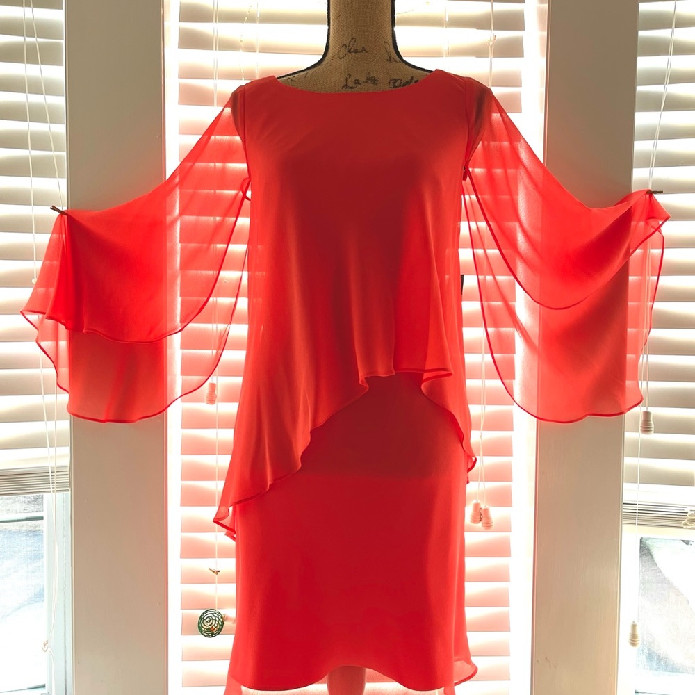 Coral Ralph Lauren Dress size 4